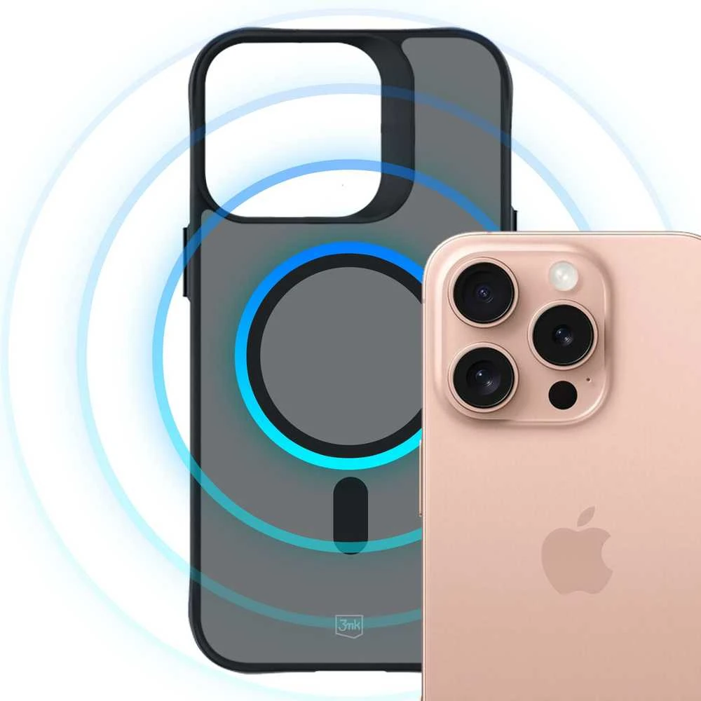 3mk Smoke MagCase dėklas su MagSafe Apple iPhone 16 Pro