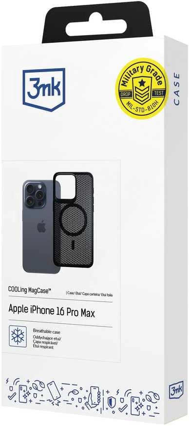 Dėklas 3MK COOLing Mag Apple iPhone 16 Pro Max