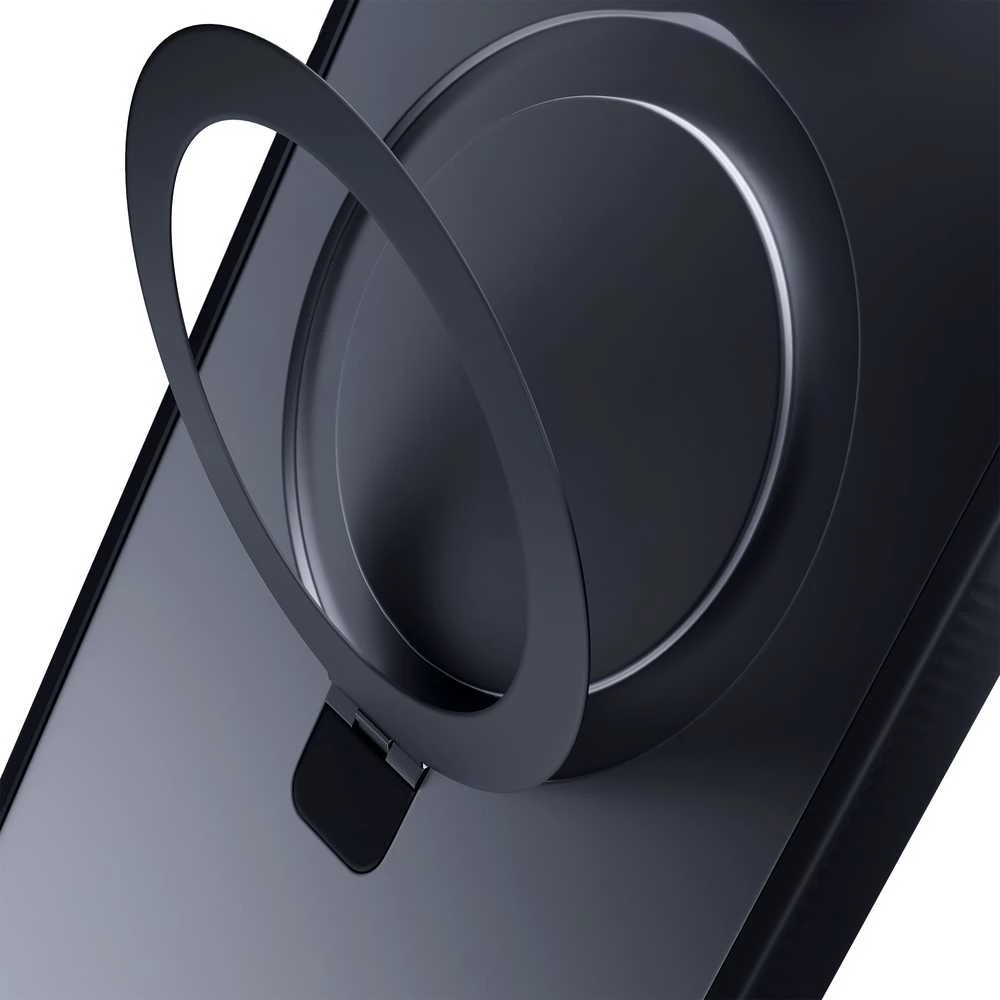 3mk Smoke Mag&Stand Apple iPhone 16 pro max - dėklas telefonui juodos spalvos
