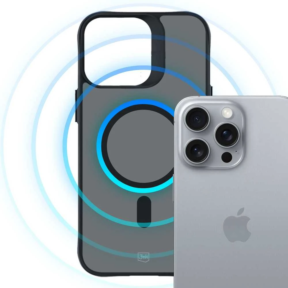3MK Smoke MagDėklas Apple iPhone 16 Pro Max