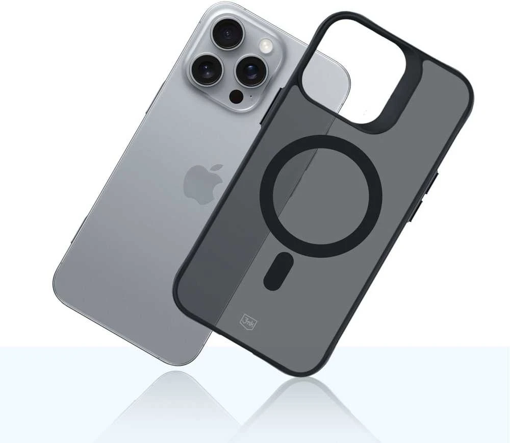 3MK Smoke MagDėklas Apple iPhone 16 Pro Max