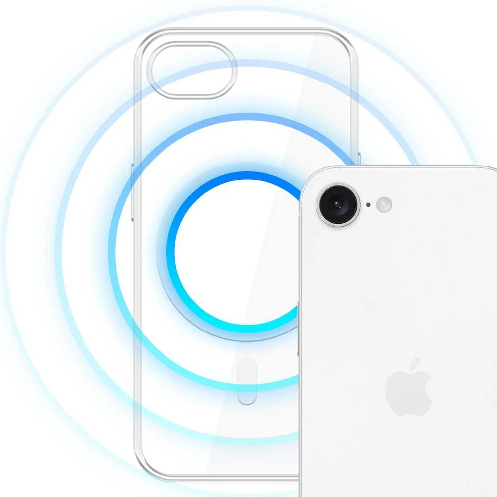 3MK skaidrus MagDėklas Apple iPhone 16E