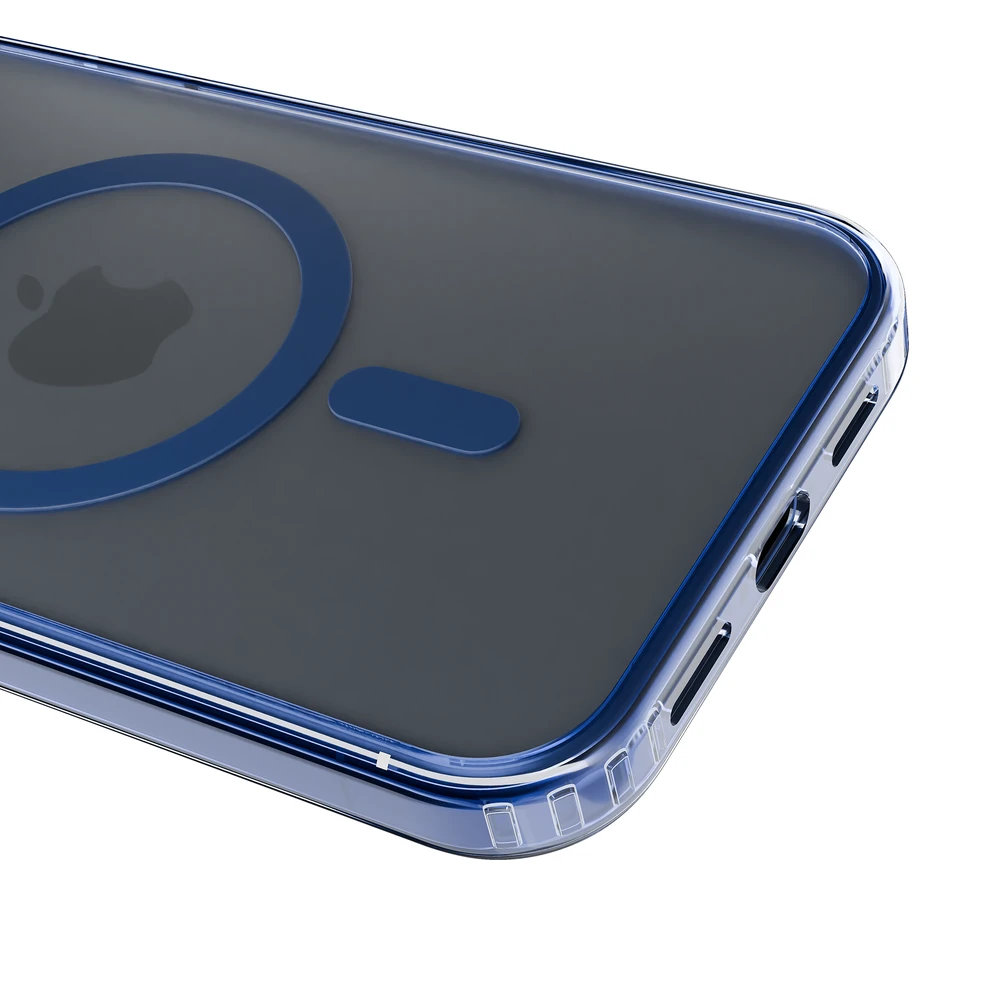 Dėklas Mėlynas Apple iPhone 16E - 3mk Frosty MagCase mėlynas