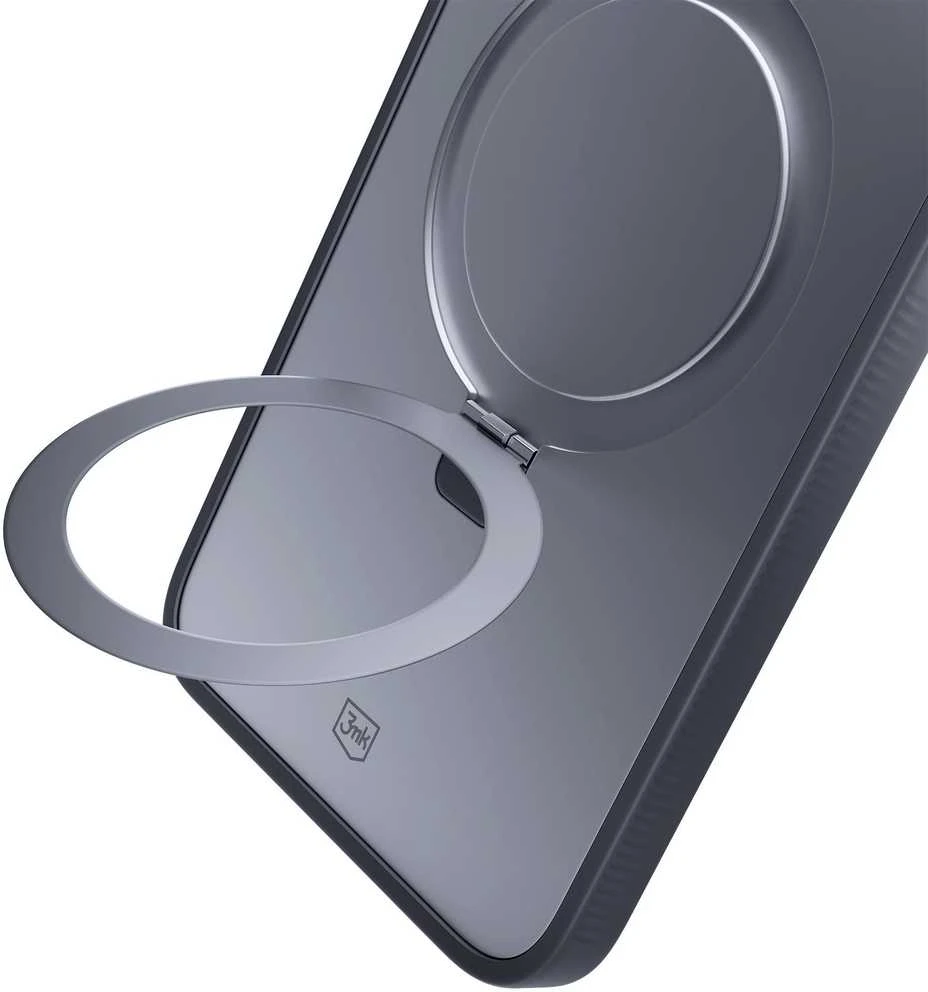 Dėklas 3mk Smoke Case Mag&Stand pro Apple iPhone 16E