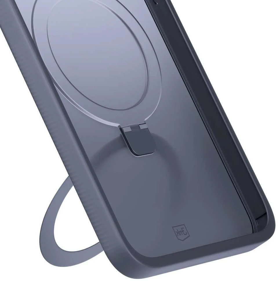 Dėklas 3mk Smoke Case Mag&Stand pro Apple iPhone 16E