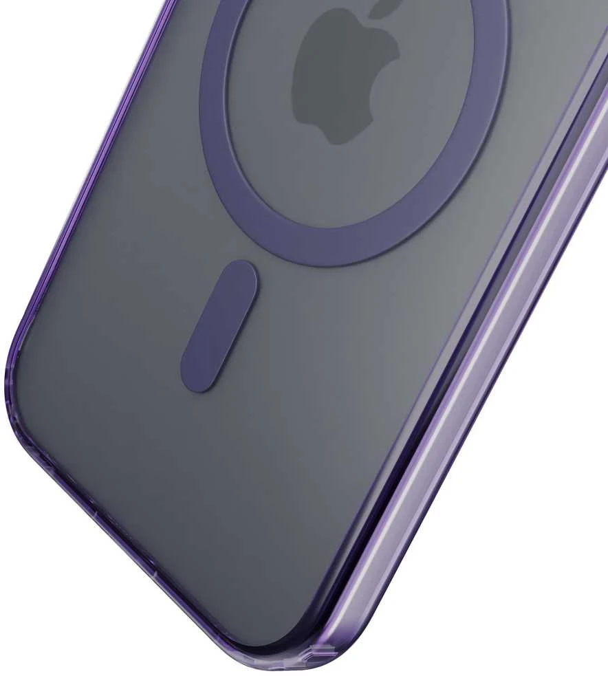 Dėklas 3MK Frosty MagCase skirtas Apple iPhone 17 Pro violetinės spalvos