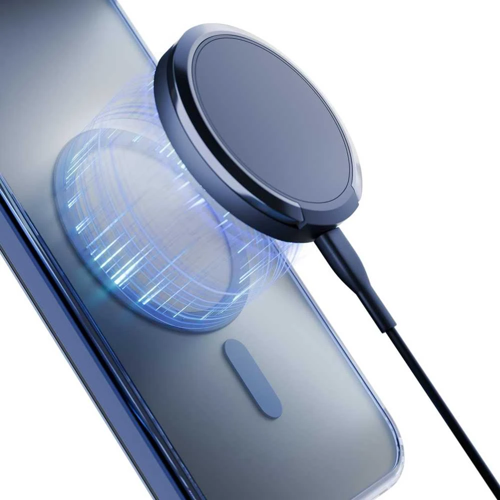Dėklas 3MK Frosty MagDėklas iPhone 17 Pro mėlynas