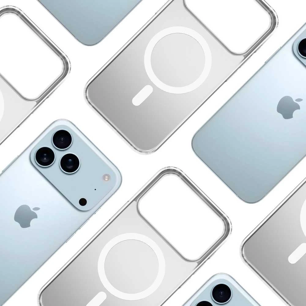 Dėklas 3MK Frosty Magdėklas skirtas Apple iPhone 17 Pro Max baltos spalvos