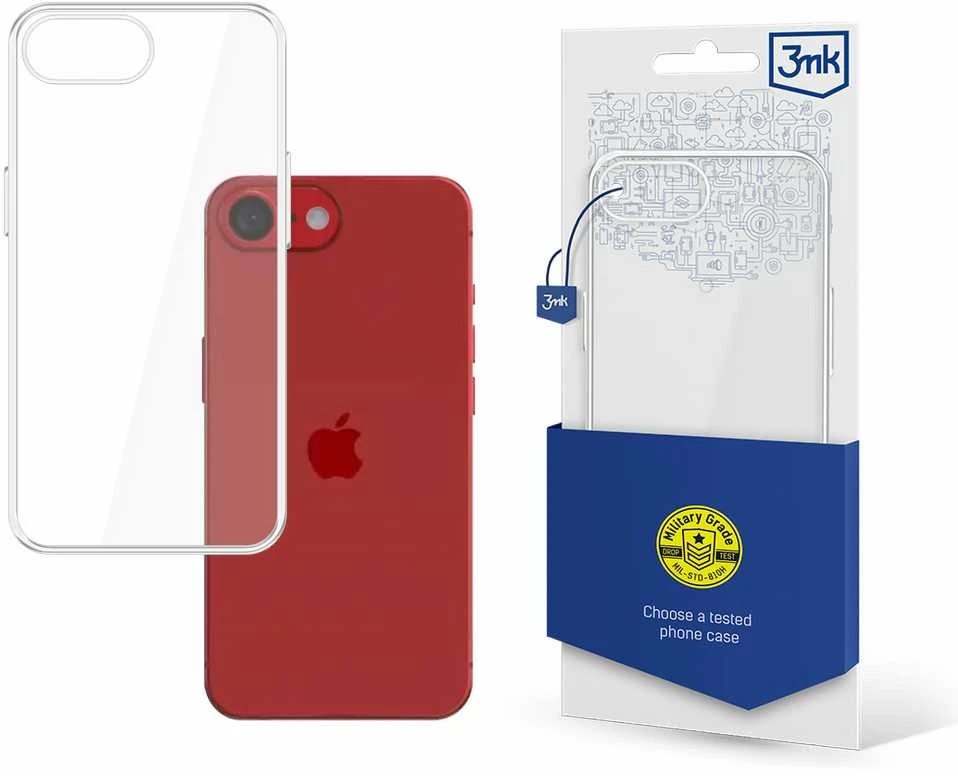 3MK skaidrus dėklas iPhone 16e / 17e