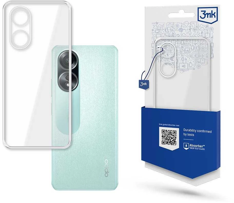 3mk Clear Oppo A58 4G - dėklas telefonui skaidrus