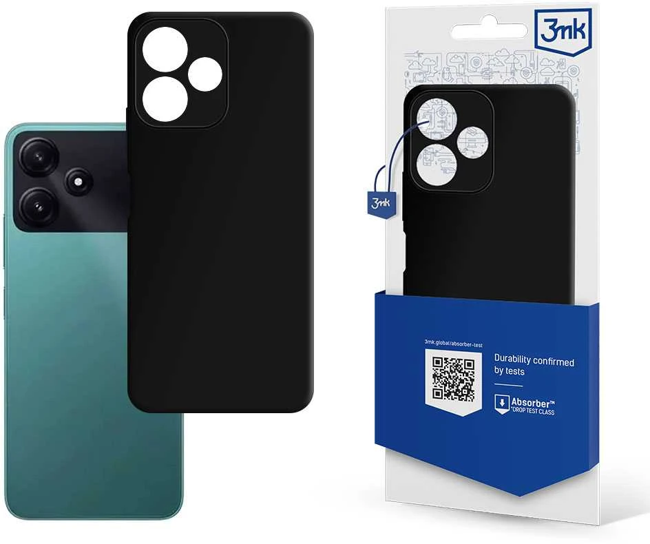 Nezatříděno 3MK Matt Dėklas Poco M6 Pro 5G juodos spalvos