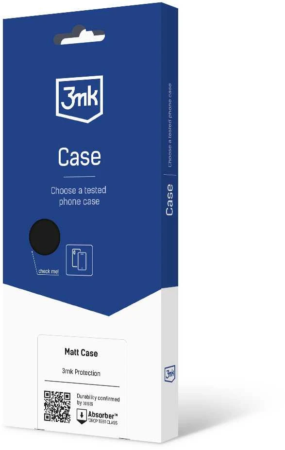 3mk matinis dėklas, skirtas Realme 11 5G - Juodas