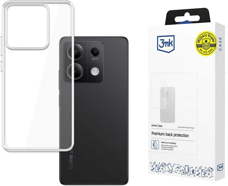 3Mk apsauga „Redmi Note 13 5G“ – 3mk šarvuotas dėklas