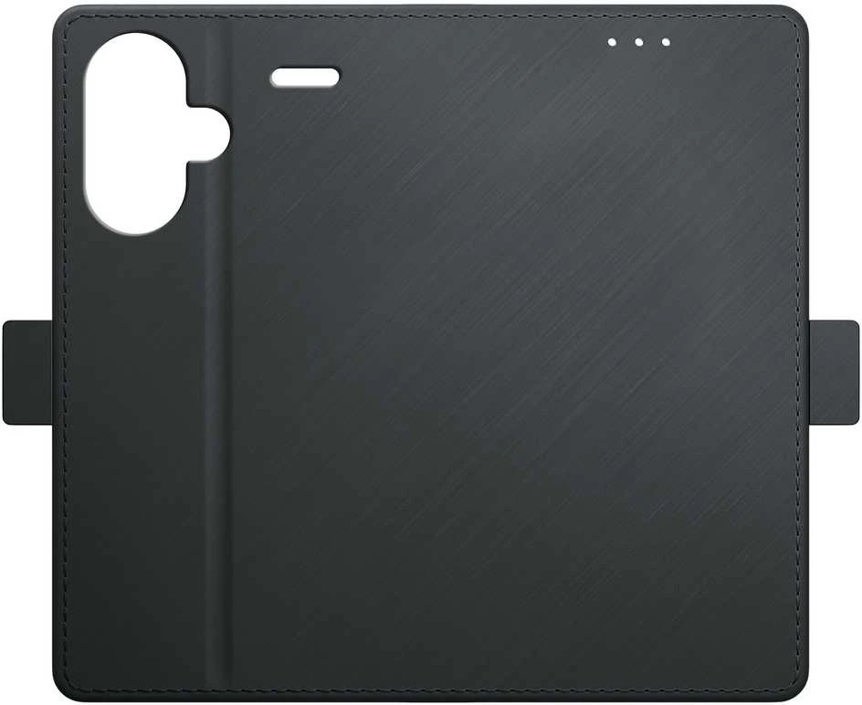 3mk Wallet with Flip Xiaomi Redmi Note 13 Pro+ - dėklas telefonui juodos spalvos