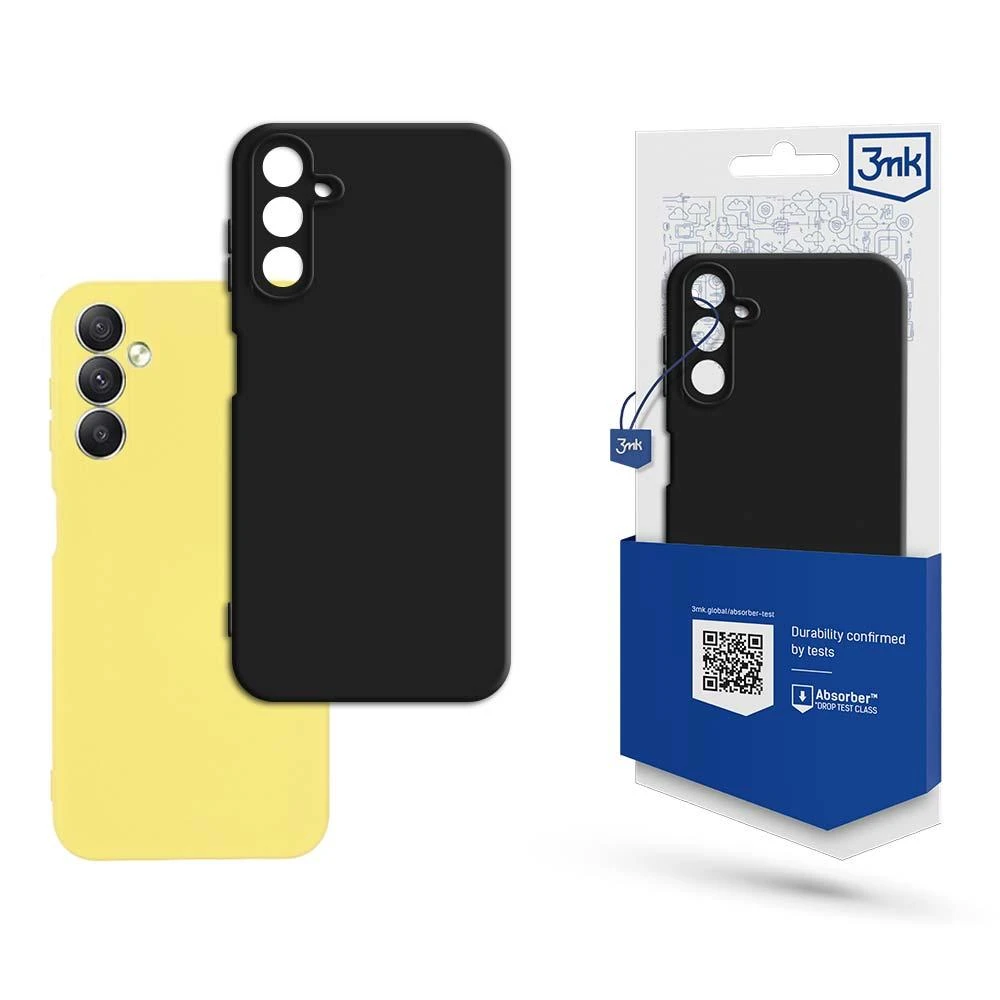 Dėklas 3mk Matt Case Samsung A245 A24 4G/A246 A24 5G juodas