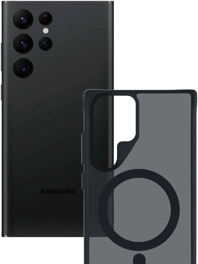3MK Smoke MagDėklas Samsung Galaxy S22 Ultra 5G