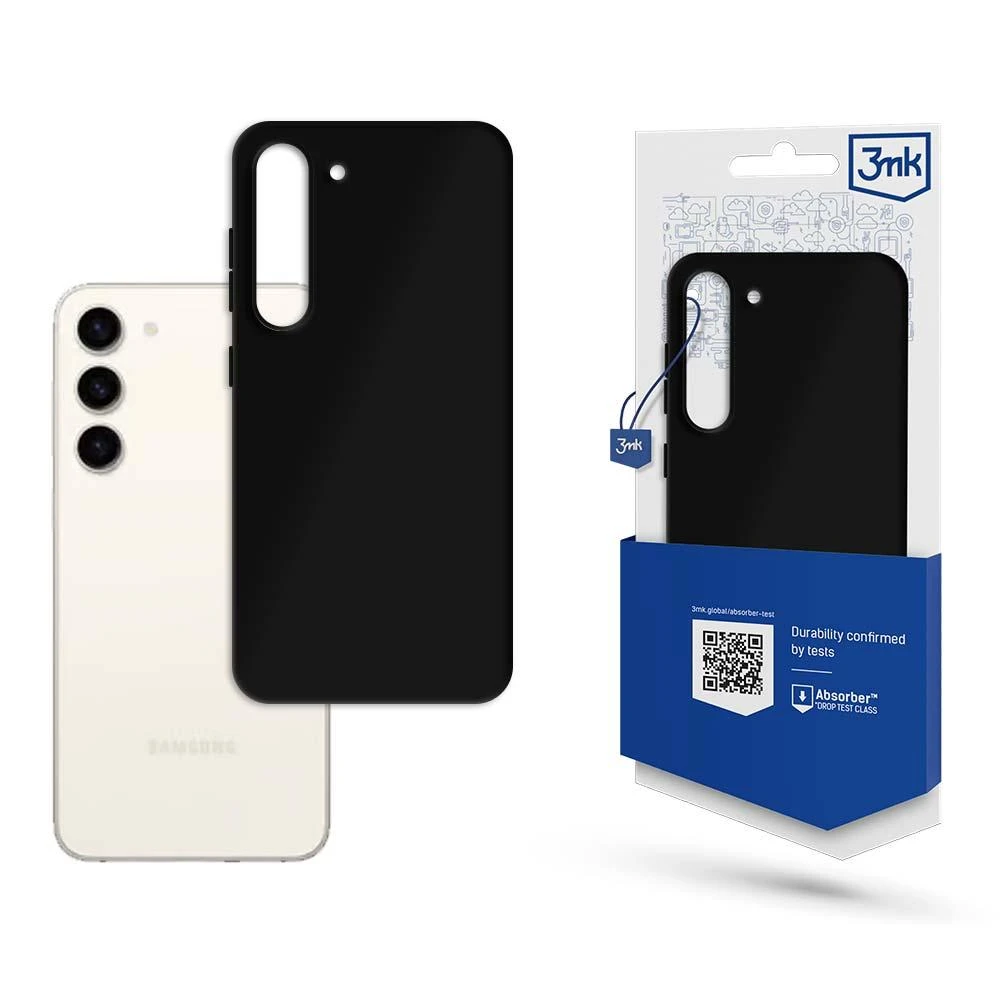 Dėklas 3mk Matt Case Samsung S911 S23 5G juodas