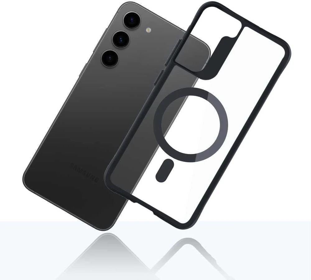 3mk Satin Armor MagSamsung Galaxy S23 5G - dėklas telefonui baltos spalvos