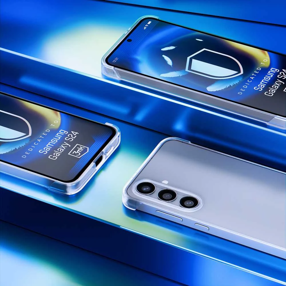 Samsung Galaxy S24 - 3mk Just20g skaidrus dėklas