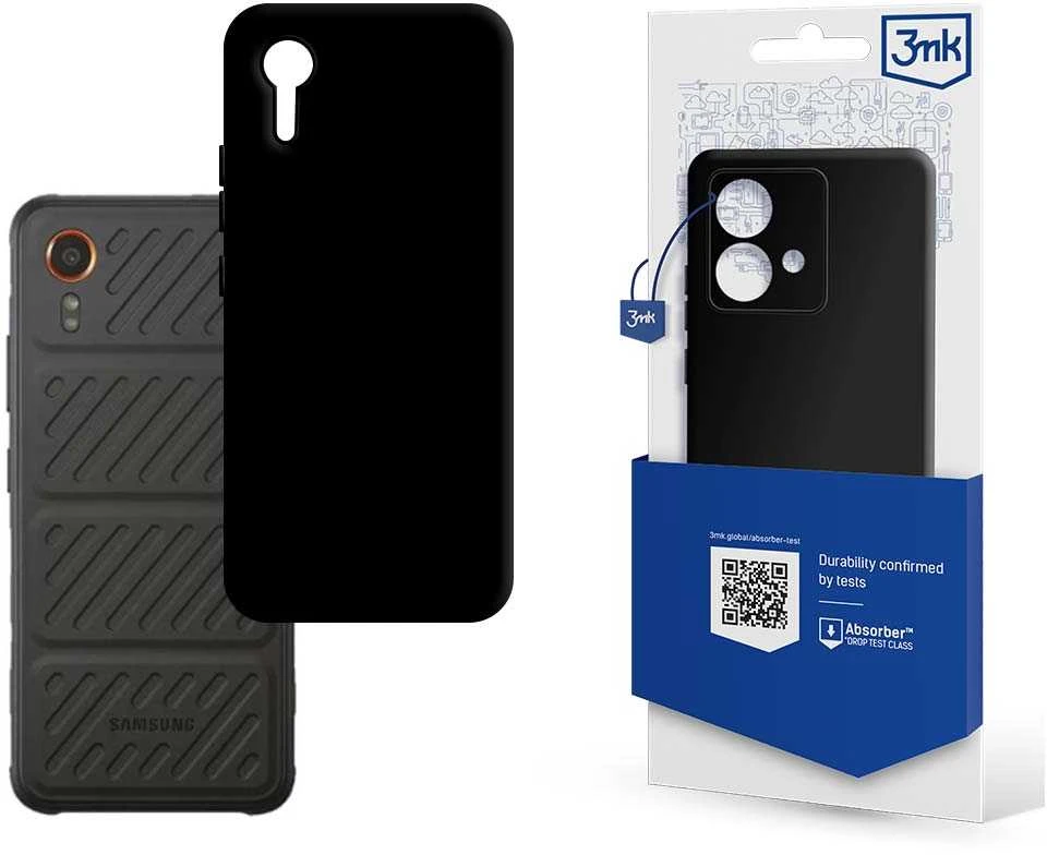 Dėklas 3mk Matt Case Samsung G556 Xcover7 juodas
