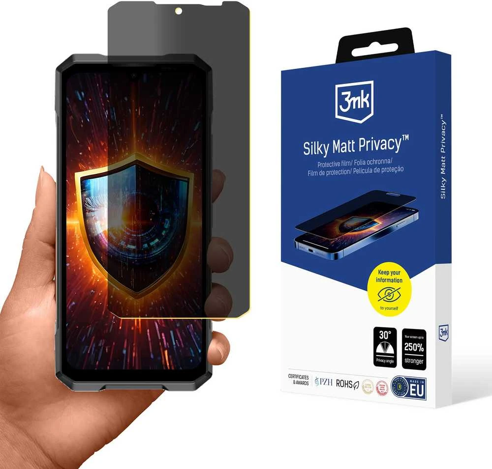 3Mk apsauga Doogee Blade GT Ultra - 3mk šilkinis matinis privatumas