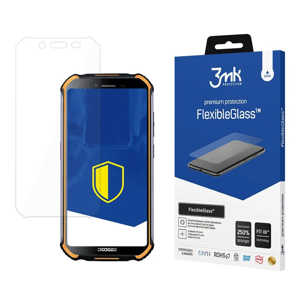 3Mk apsauga Doogee S40 Pro – 3mk lankstus stiklas