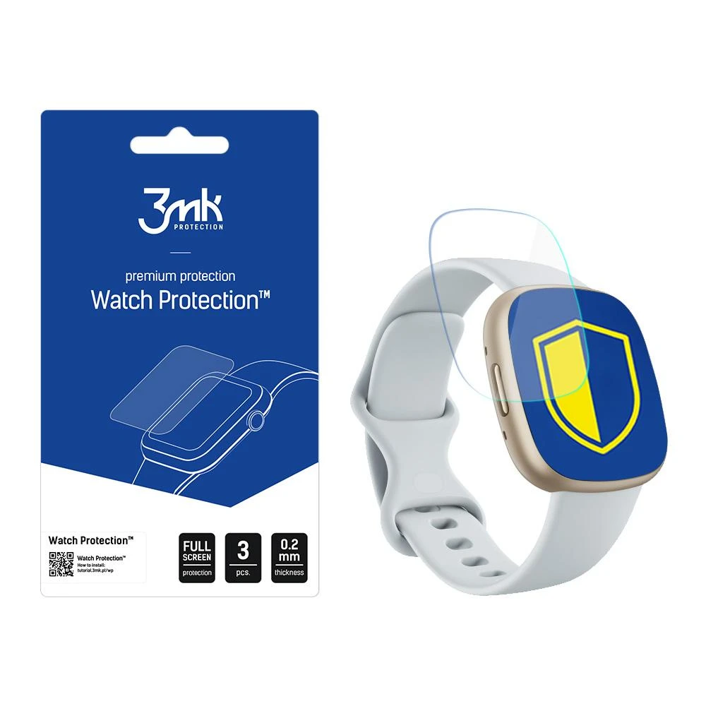 3Mk apsauga „Fitbit Sense 2“ – 3mk laikrodžio apsauga ARC