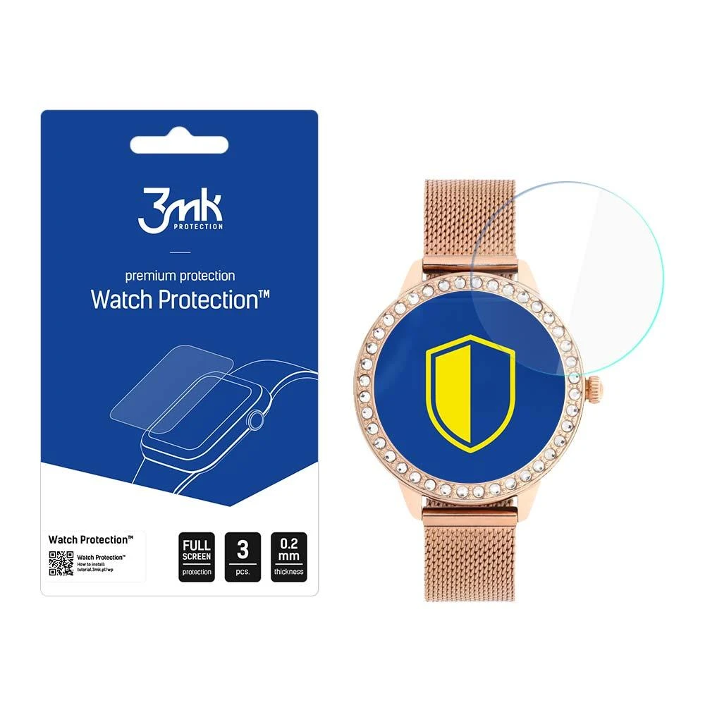 3mk hibridinio stiklo laikrodis Protection FG, skirtas Garett Lady Kate RT