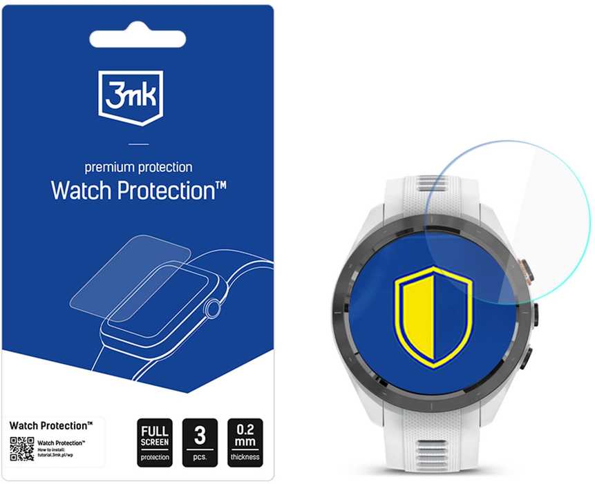 Garmin Approach S70 42mm – 3mk Watch Protection FlexibleGlass