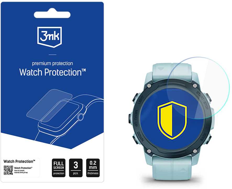 Garmin Descent G1 / G1 Solar – 3mk Watch Protection FlexibleGlass