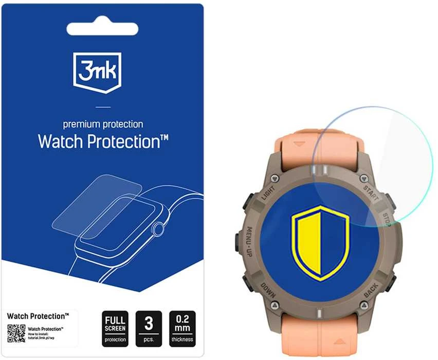 Garmin Descent G2 – 3mk Watch Protection FlexibleGlass