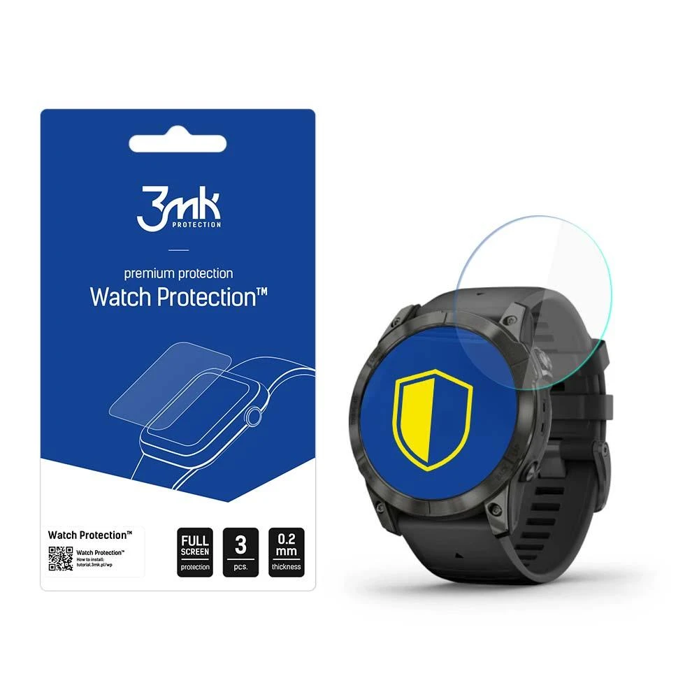 3MK „FlexibleGlass“ laikrodis su „Garmin Epix Progen 2“ 51 mm hibridiniu stiklu