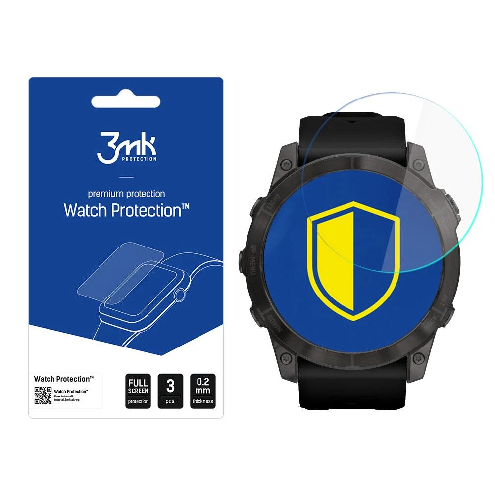 Apsauginė 3MK FlexibleGlass plėvelė išmaniesiems laikrodžiams Garmin Fenix 7