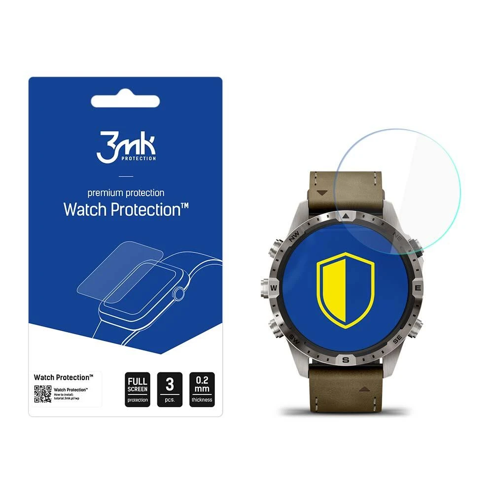 3mk Watch Protection™ v. FlexibleGlass hibridinis stiklas Garmin MARQ Gen 2