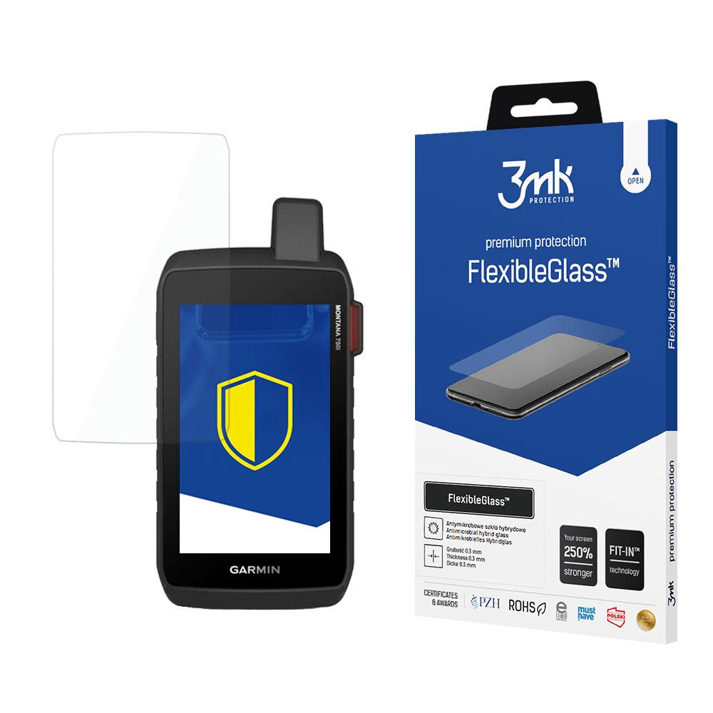 Hibridinis stiklas 3mk FlexibleGlass™, skirtas Garmin Montana 750i