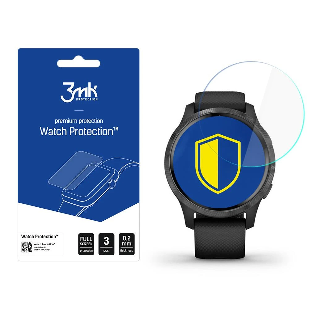 Apsauginė ekrano plėvelė 3Mk išmaniojo laikrodžio Garmin Venu 2S