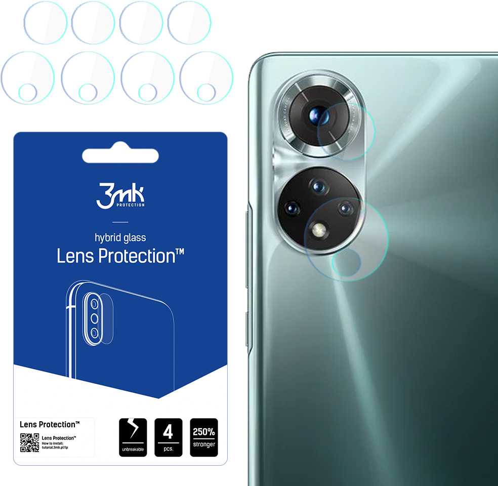 3mk Lens Protection™ hibridinio fotoaparato stiklas Honor 50 5G