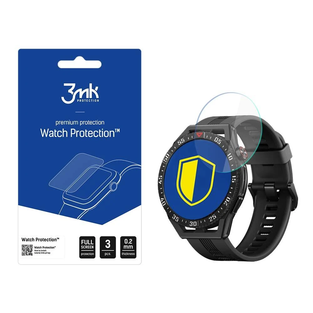 3Mk Apsauginė ekrano plėvelė Amazfit GT3, 46mm