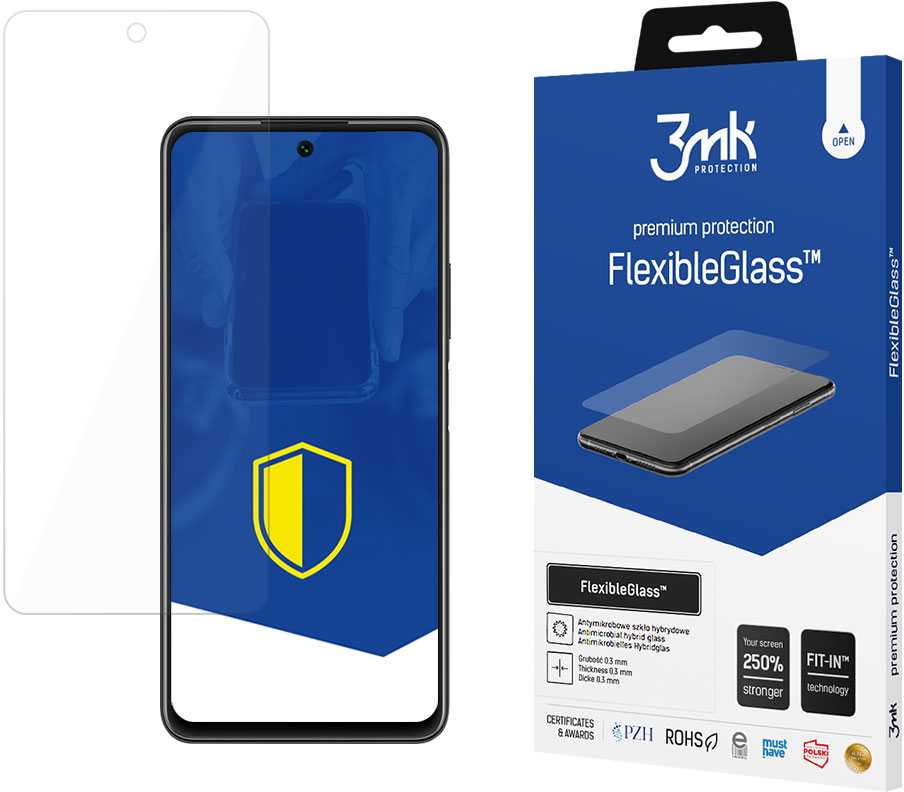 LCD apsauginė plėvelė 3MK Flexible Glass Lite Huawei P Smart 2021