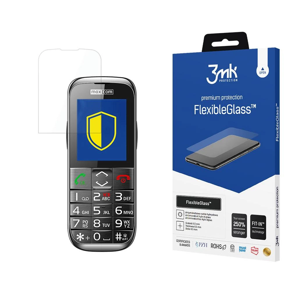 3Mk apsauga Maxcom MM720 - 3mk lankstus stiklas