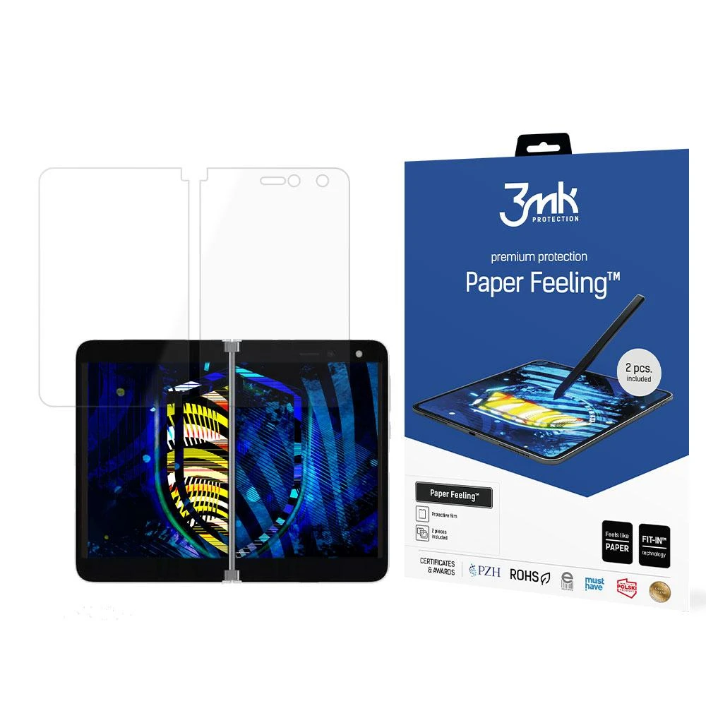 3Mk apsauga „Microsoft Surface Duo“ – iki 8.3" 3mk popieriaus pojūtis