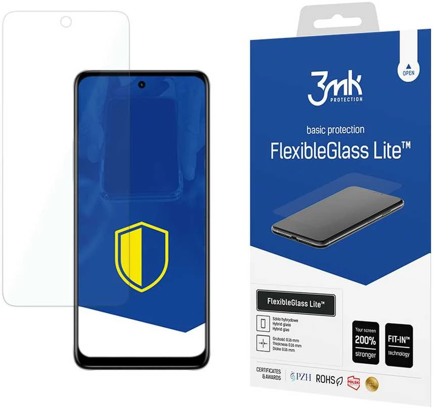 3mk FlexibleGlass Lite™ hibridinis stiklas Motorola Moto E32 / E32s