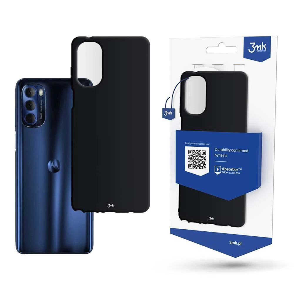 3MK Matt Dėklas Motorola Moto G Stylus2022 juodos spalvos