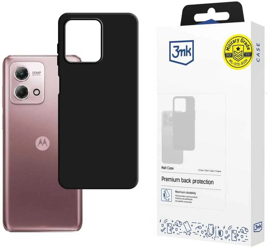 3mk Matt Motorola Moto G Stylus 4G 2023 - dėklas telefonui juodos spalvos