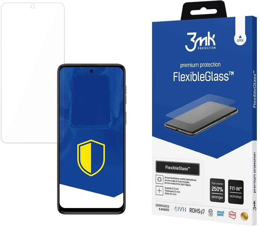 3MK FlexibleGlass Motorola Moto G54 hibridinis stiklas