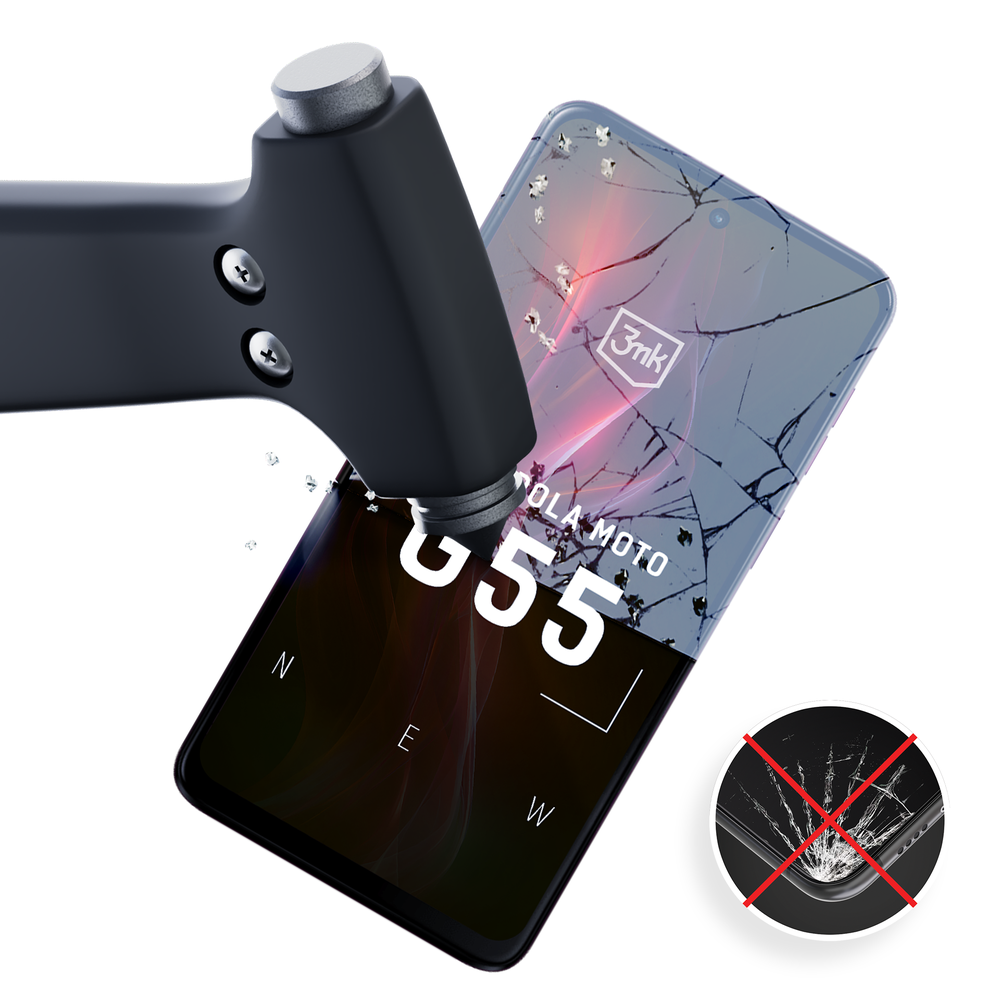3Mk apsauga Motorola Moto G55 5G – 3mk Silky Matt Pro