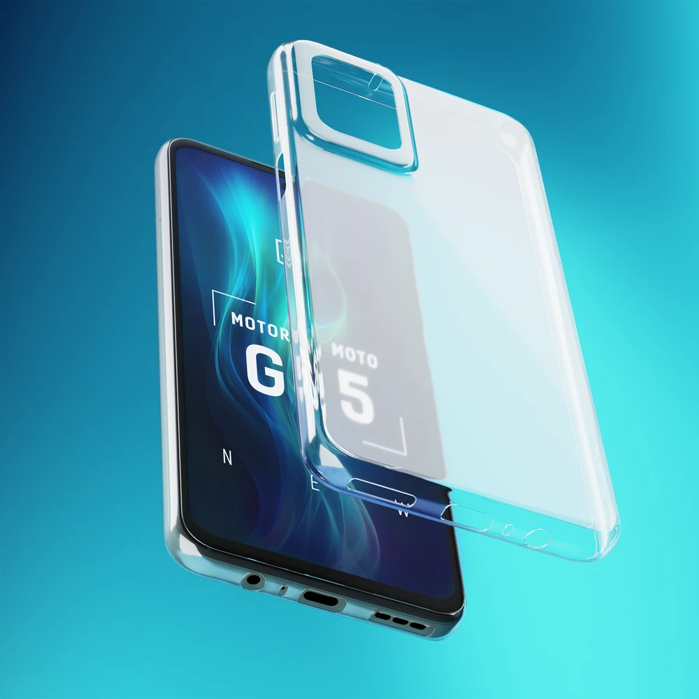 3MK skaidrus Dėklas Motorola Moto G55 5G