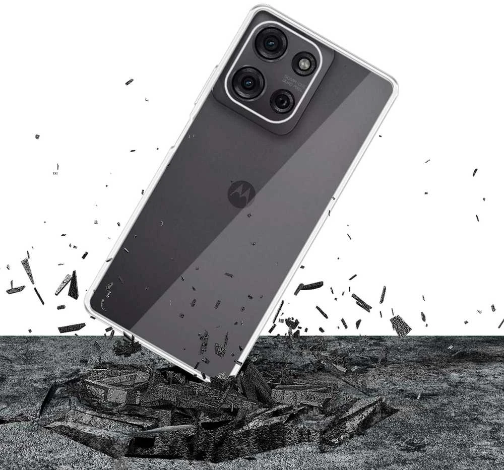 3Mk Protection 3mk skaidrus dėklas, skirtas Motorola Moto G75 - skaidrus