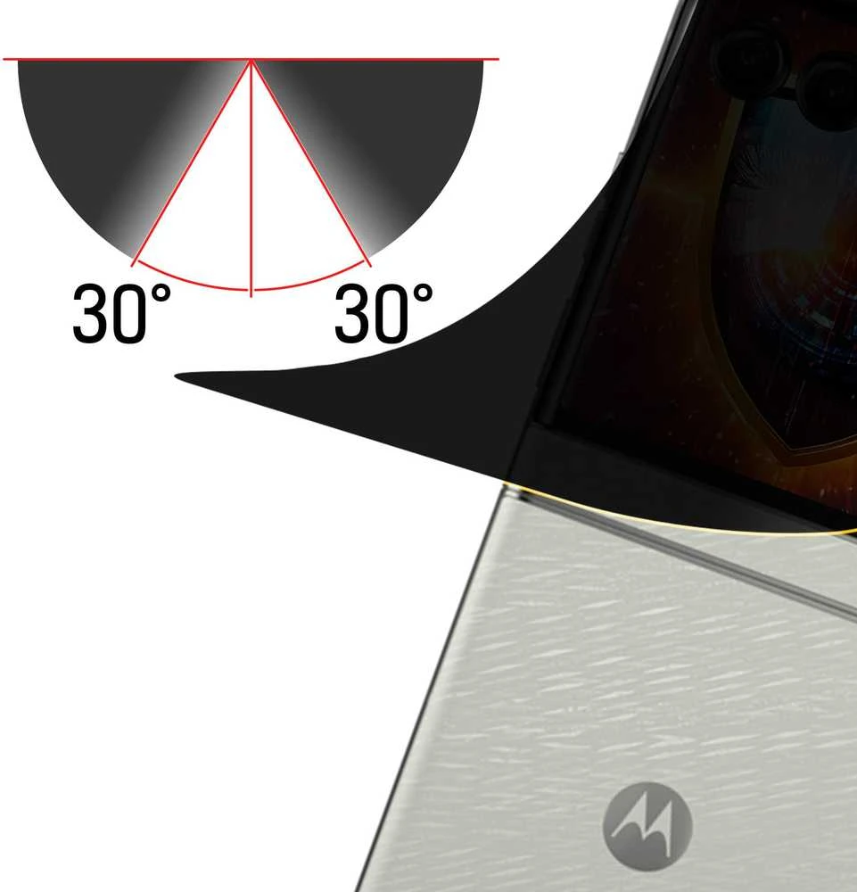 3Mk apsauga Motorola Razr 60 - 3mk šilkinis matinis privatumas