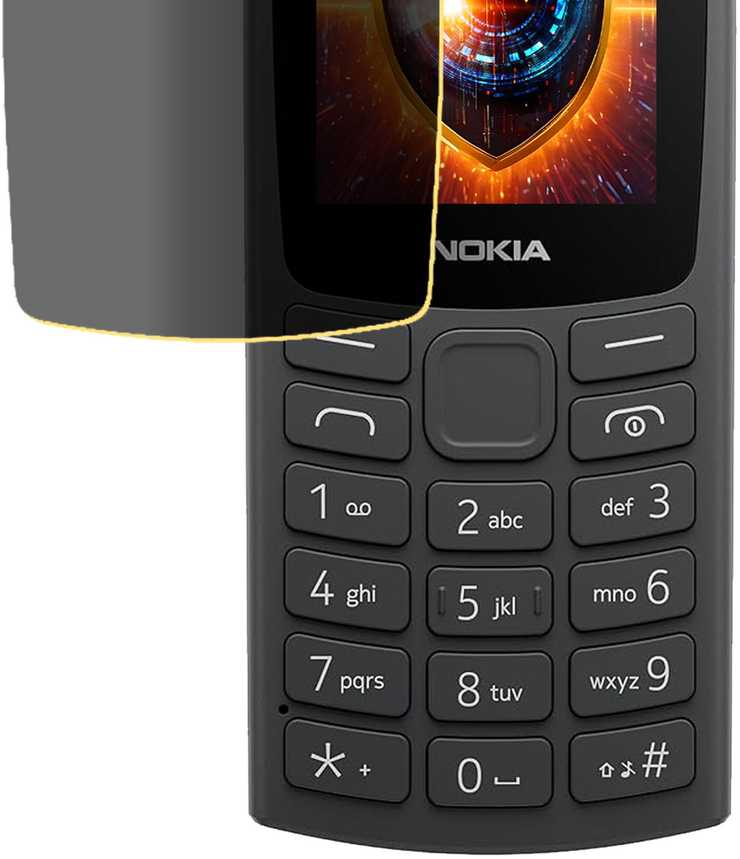 3Mk apsauga Nokia 105 (2023) - 3mk šilkinis matinis privatumas